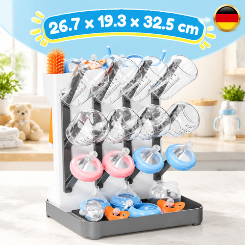 Babyflaschen trockenständer - babyflaschen,