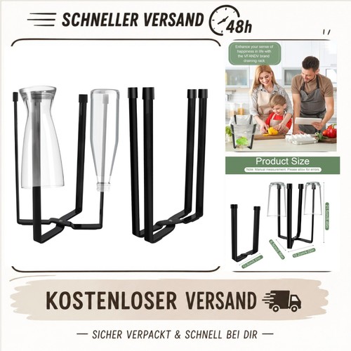 Vfandv flaschen abtropfgestell - flaschen,
