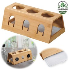 Holz Flaschenständer mit